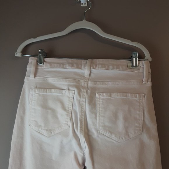 PAIGE Women's Hoxton Straight Ankle Blush Pink Jeans Size 29 - Picture 6 of 12